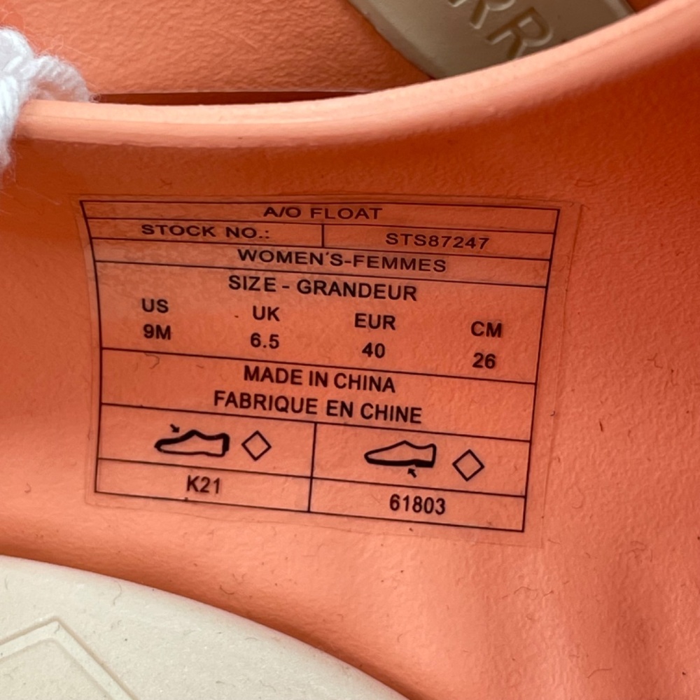 NEW Sperry Shoes Womens 9 pink water strider rubber slip on outdoor kayak boat - Picture 6 of 10